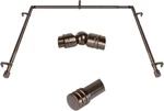 Bay Curtain Rods, 7/8 Inch Heavy Duty For Windows 48-84 New. Price: $73.93.