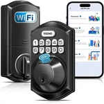 Teeho TE012W Wifi Smart Lock, Fingerprint Door With Built-in Wi-fi New. Price: $29.99.