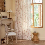 Enjoybridal Pink Floral 63 Inch Curtains 2 Panel Set Boho Tassel Drapes Short... New. Price: $77.80.