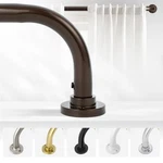 Tangwin Bronze Wrap Around Curtain Rod 66-120" Blackout Heavy Duty Adjustable New. Price: $80.15.