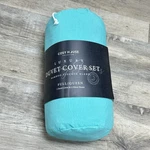 Cosy House Collection 3-PIECE Luxury Duvet Cover Set Full/queen Turquoise New. Price: $39.99.