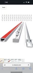 Urbanred Self Adhesive Ceiling Or Wall Curtain Track 3 Meters New. Price: $25.00.