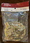 Newell "corinthian" Brass Curtain Tiebacks / Holdbacks Stock Pkg.. Price: $30.00.