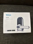 Veise RZ09 Smart Lock Wfingerprint Touchscreen Keypad, App Control, Satin Nickel Open. Price: $49.95.