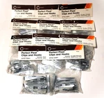 Perfect Pleat Drapery 264 Pieces 1 Inch Clips And 2.5 Hooks New. Price: $14.99.