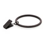 Ivilon Drapery Curtain Clips With Rings - Set Of 14 (2"), Oil Rubbed Bronze New. Price: $15.99.