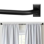 Zyrw Blackout Curtain Rod, Adjustable Extra Long For Windows 66 T... New. Price: $58.14.