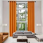 Extra Long Curtains Blackout For Story Loft High Panel 14FT 52X168IN Orange New. Price: $42.99.