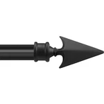 Deco Essential Black Arrow Curtain Rods For Windows & Doors 36 To 66 Inch Adj... New. Price: $45.92.