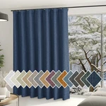 Nicetown Navy Blue Curtains For Sliding Glass Door Rod Pocket/back Tab/hook New. Price: $89.64.