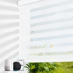 Ming Chen Motorized Blinds Remote 60 Blackout Smart Zebra Shades Built-in New. Price: $242.11.