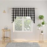 Swags For Kitchen Window Curtain Valance 1 Panel Buffalo Check Classic C... New. Price: $28.73.