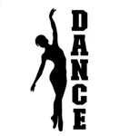 Dance Vinyl Decal, Wall Door Mirror Car Window Tumbler 7 Designs To Choose From New. Price: $6.99.