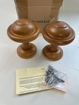 Pottery Barn Kids Chunky Wood Holdbacks Curtains Drapes Honey Color Open. Price: $24.47.