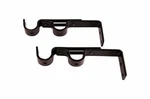 Versailles Home Fashions UDB01-93 Double Wall Brackets For 16/19MM Rod, Espresso New. Price: $19.95.