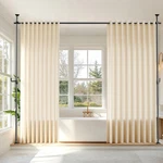 Seamless Room Divider Curtain Rod - No Drilling Space Partition Adjustable Pr... New. Price: $41.53.