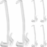 Valance Clips 6PCS 3-1/4'' Window Blinds Hidden Clear 3.25INCHX6, New. Price: $11.10.