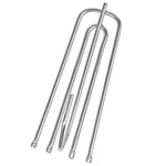 Stainless Steel Curtain Pleater Tape Hooks Traverse 4 Prong New. Price: $11.79.