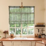 Sutuo Home Boho Valance Curtains For Kitchen Cafe,crochet Lace Sheer Bohemian New. Price: $24.38.