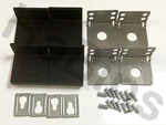 Ikea Kallax Mounting Kit (black) - 118225 (115753 X4, 103693 100372 X8) New. Price: $14.99.
