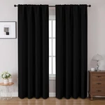 Cucraf Blackout Curtains 84 Inches Long 2 Panels Set For Bedroom, Rod P... New. Price: $28.65.