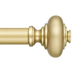 Gold Curtain Rods For Windows 48 To 84 Inch, Decorative Heavy Duty Single-sid... New. Price: $31.67.