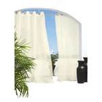 Outdoor Decor Escape Gazebo Patio Grommet Top Panel Ivory Sheer 54 X 84 70399 New. Price: $17.99.