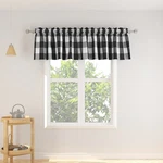 Window Curtain Valances 18 Inches Long Living Bedroom Panel Buffalo Ch... New. Price: $15.74.
