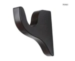 3" Dia Wood Pole Drapery Curtain Rod Bracket 7" Return And 9-1/2" Projection New. Price: $18.50.