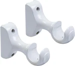 Tulead 2PCS Curtain Rod Bracket White Drapery Single Wooden New. Price: $13.19.