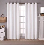 Exclusive Home Curtains EH7982-01 2-96G Sateen Twill Woven Blackout Grommet Top New. Price: $21.24.