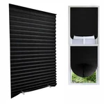 Cordless Blackout Pleated Fabric Window Shades Blinds Darkening Tempora... New. Price: $23.07.