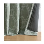 Silk Home Mitchell Total Blackout Panel Pair Curtains Sage Green 52X96" Each New. Price: $25.99.