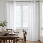 Anroduo Memory Trained Pinch Pleated Curtains 96 Inches Long, Viral Linen Pin... New. Price: $126.99.