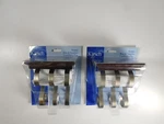 Pair Of Kirsch Fashion Satin Nickel/espresso Decorative Sconces New 7211.161. Price: $19.99.