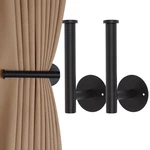 Groleca 2 Pack Curtain Holdbacks No Drill Tiebacks Self-adhesive/screw-i New. Price: $17.50.