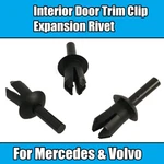 10X Clips For Mercedes Series Volvo Interior Door Trim Expansion Rivet New. Price: $6.90.