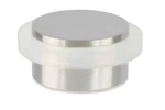 Evi Adhesive Doorstop 1.37'' X 0.8'' Natural Silicone White Rubber St.... Price: $37.51.
