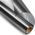 Statint Privacy Window Film One Way Mirror 17.5 Inch X 6.5 Feet, Black-silver. Price: $10.52.