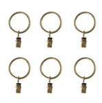Kansphy 28 Pack Drapery Clip Rings,curtain Rod Eyelet Ring-antiq... New. Price: $10.53.