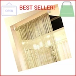 Eyotool 1X2 M Door String Curtain Rare Flat Silver Ribbon Thread Fringe Window P New. Price: $15.16.