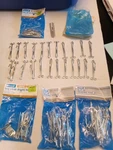 Vintage Newell Pin-on 3 Drapery Curtain Hooks Huge Lot Orig Bag. Price: $30.00.