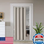 Aosky Curtains For Doorway Privacy Beige Grommet Closet New. Price: $49.40.