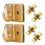Aya Gear 3/8-IN Bolt On Grab Hook Mount With Backer Plate Grade 70 New. Price: $32.99.