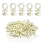 Luomorgo 50 Pcs Plastic Rollerbolt Window Curtain Glider Track Carrier White New. Price: $9.04.