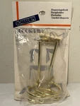 Claesson 2 Brass Gold Metal Swag Holders The Spiral Curtain New. Price: $14.99.