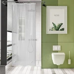 Amazerbath Stall Shower Curtain 36W X 72L (pack Of 1), A-heavy Weight Clear New. Price: $21.99.