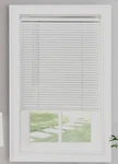 Achim Cordless Gii Morningstar Vinyl Mini Blind 48" X 31" Pearl White New! Open. Price: $7.90.