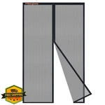 Risareyi Magnetic Screen Door 44"X82" Black Mesh Bug New. Price: $54.99.
