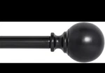 Ivilon Drapery Treatment Window Curtain Rod - Ball Style, 72 To 144 Inch. Color Open. Price: $15.99.